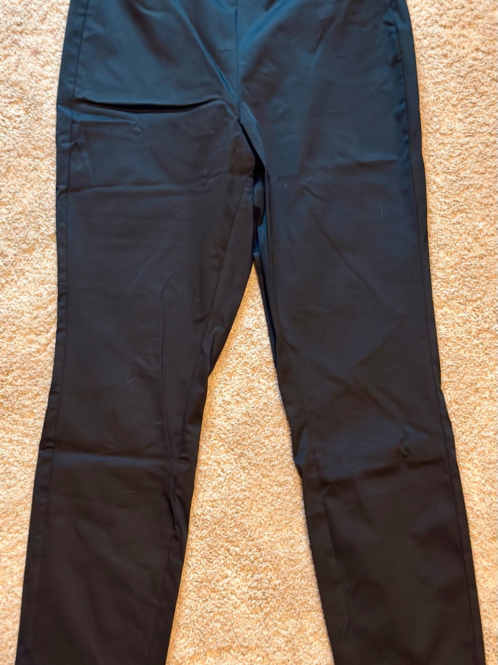 rag & bone Black Straight-Leg Women's Trousers